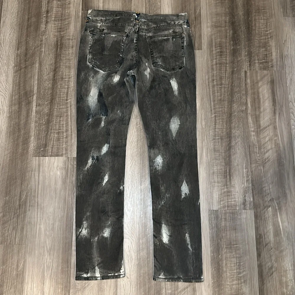 PRPS Blue Asphalt Effect Skinny Jeans (NWOT) - 34